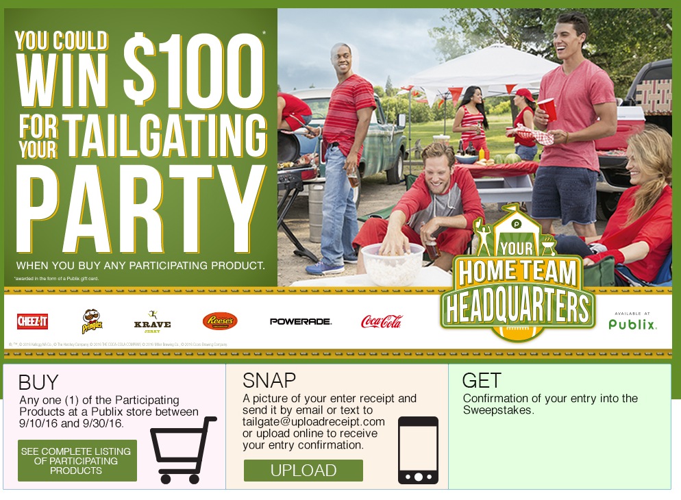 2023 Fall Tailgate Sweepstakes