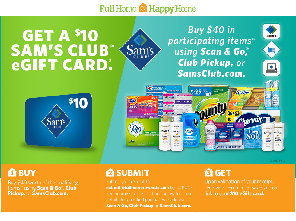 Sam's Club Hub eGift Card